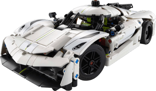 乐高(LEGO)积木 42184 Koenigsegg Jesko Absolut 白色超跑