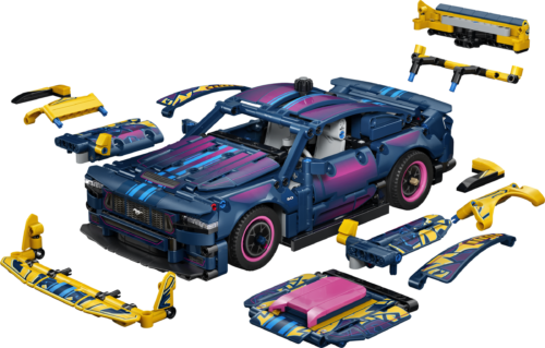 乐高 LEGO 42236 定制款福特野马GT赛车