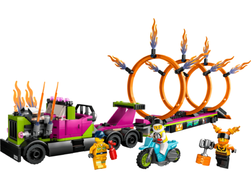 乐高(LEGO)积木 60357 特技卡车与火圈挑战