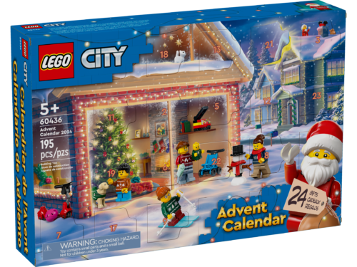 乐高(LEGO)积木 60436 乐高®城市组 2024 年圣诞倒数日历