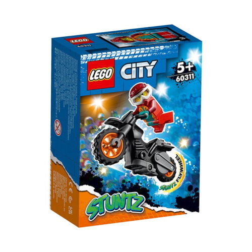 乐高(LEGO)积木 60311 消防局长特技摩托车