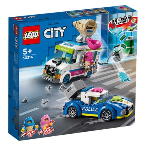 乐高(LEGO)积木 60314 追击冰淇淋车