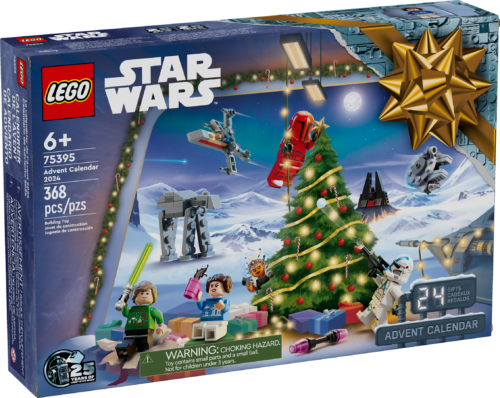 乐高(LEGO)积木 75395 乐高®星球大战™ 2024 年圣诞倒数日历