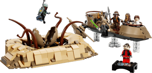 乐高(LEGO)积木 75396 沙漠浮空艇与沙拉克巨坑