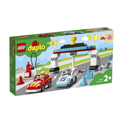 乐高(LEGO)积木 10947 红蓝赛车队