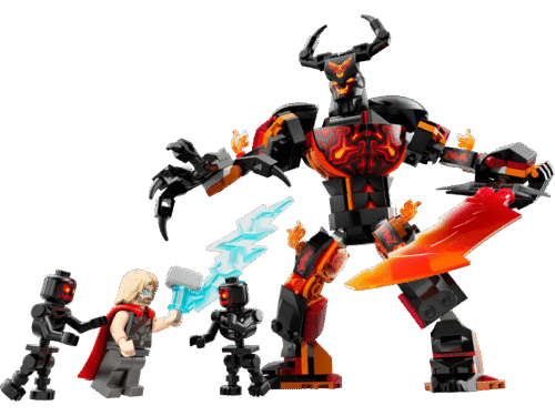 乐高(LEGO)积木 76289 雷神托尔大战苏尔特尔拼搭人偶