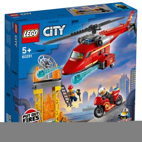 乐高(LEGO)积木 60281 消防救援直升机