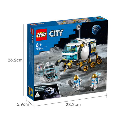 乐高(LEGO)积木 60348 月面探测车