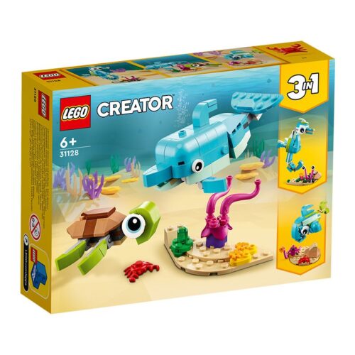 乐高(LEGO)积木 31128 海豚和海龟
