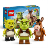 乐高BrickHeadz 40923史瑞克Shrek与驴子Donkey和姜饼人Gingy开箱评测：情怀满分的三件套