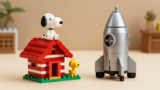 乐高丁丁21367月球火箭与史努比21368狗屋首次打折，英国Very折扣码LEGO10限时好价手慢无