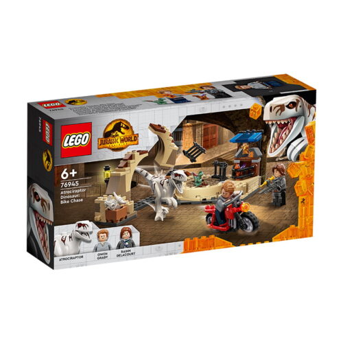 乐高(LEGO)积木 76945 野蛮盗龙：摩托车大追捕