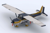 乐高Cessna 172塞斯纳破万票：2000颗粒85cm闯第三轮评审
