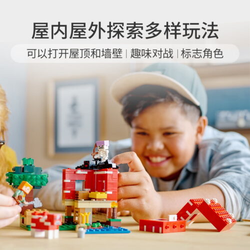 乐高(LEGO)积木 21179 蘑菇屋