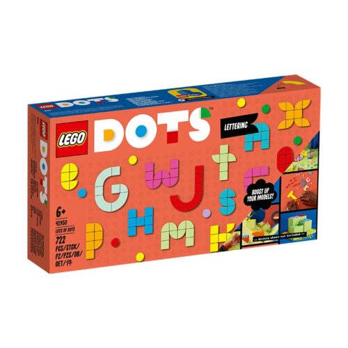 乐高(LEGO)积木 41950 丰富多彩的 DOTS – 拼搭字母