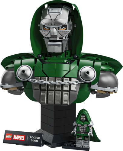 乐高 LEGO 76345 毁灭博士半身像